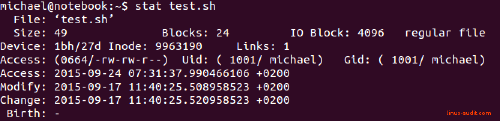 How to see the file type? - Linux Audit
